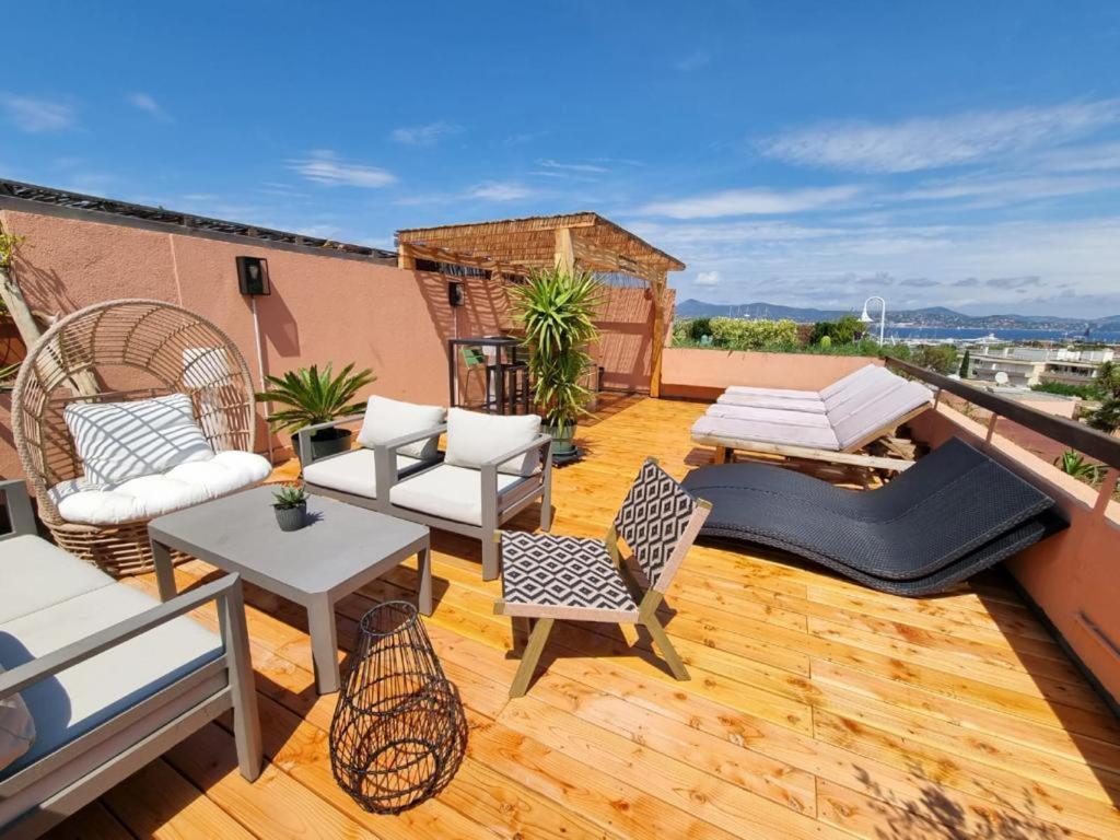 Superbe Appartement Avec Rooftop Prive Сен-Тропе Экстерьер фото